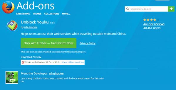 Unblock Youku Outside China