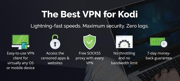选择最好Kodi VPN在中国