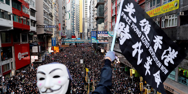 香港抗議國安法和香港VPN